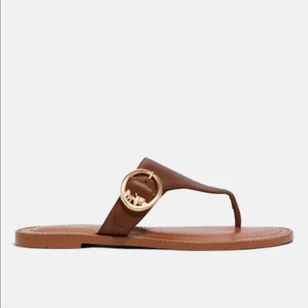 NWT!! COACH (size 8) LESLI SANDAL - Picture 4 of 9